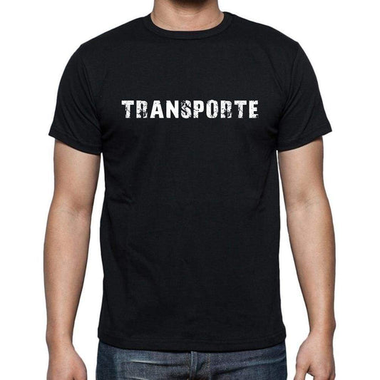 Transporte Mens Short Sleeve Round Neck T-Shirt - Casual