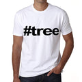 tree Hashtag Men's Short Sleeve Round Neck T-shirt 00076