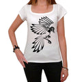 Tribal Bird Tattoo Women's Short Sleeve Scoop Neck Tee 00161