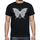 Tribal Butterfly Tattoo 1 Black Gift T Shirt Mens Tee Black 00166