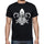 Tribal Fleur De Lis Tattoo Black Gift T Shirt Mens Tee Black 00166