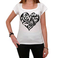 Tribal Hearts Tattoo Women's Short Sleeve Scoop Neck Tee 00161