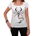 Tribal Scorpion Tattoo Women's Short Sleeve Scoop Neck Tee 00161