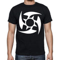 Tribal Star Tattoo Black, Gift T shirt, Men's tee, Black 00166