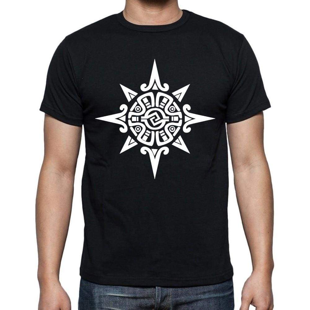 Tribal Sun Tattoo Black Gift T Shirt Mens Tee Black 00166