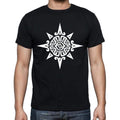 Tribal Sun Tattoo Black, Gift T shirt, Men's tee, Black 00166