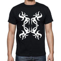 Tribal Tattoo 2 Black, Gift T shirt, Men's tee, Black 00166