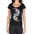 Tribal Tattoo Black, Gift Tshirt, Black Women's T-shirt 00165