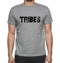 Tribes Grey Mens Short Sleeve Round Neck T-Shirt 00018 - Grey / S - Casual