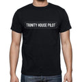 Trinity House Pilot t shirt, mens t-shirt, occupation, S Size, Black, Cotton