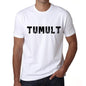 Tumult Mens T Shirt White Birthday Gift 00552 - White / Xs - Casual