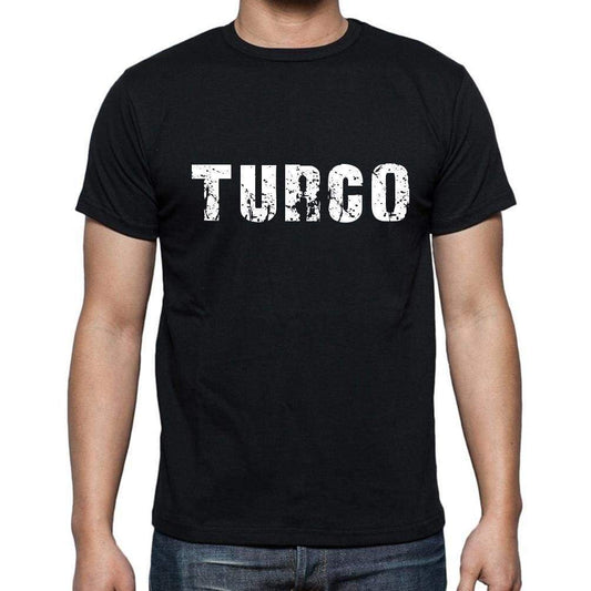 Turco Mens Short Sleeve Round Neck T-Shirt - Casual