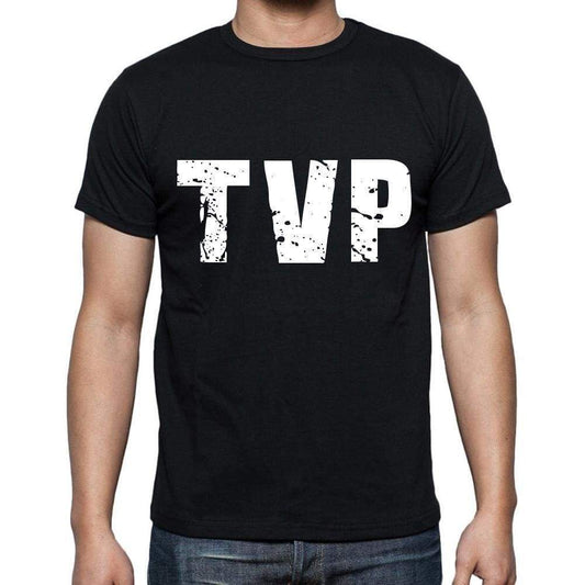 Tvp Men T Shirts Short Sleeve T Shirts Men Tee Shirts For Men Cotton Black 3 Letters - Casual