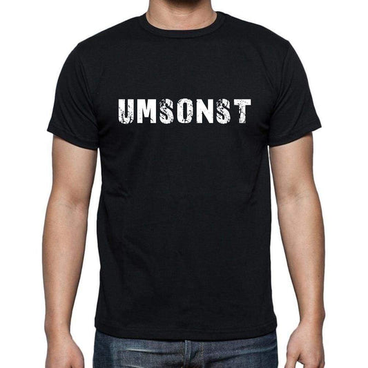 Umsonst Mens Short Sleeve Round Neck T-Shirt - Casual