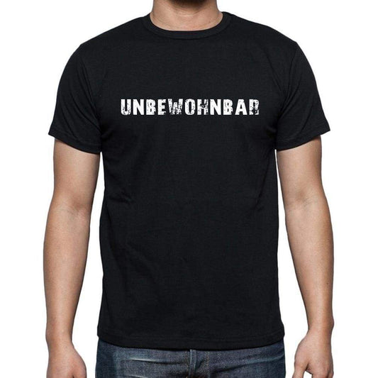 Unbewohnbar Mens Short Sleeve Round Neck T-Shirt - Casual