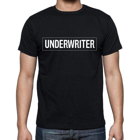 Underwriter T Shirt Mens T-Shirt Occupation S Size Black Cotton - T-Shirt
