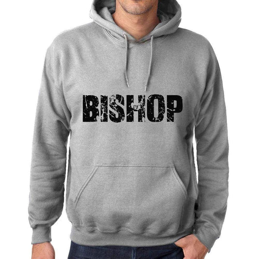 Unisex Printed Graphic Cotton Hoodie Popular Words Bishop Grey Marl - Grey Marl / Xs / Cotton - Hoodies