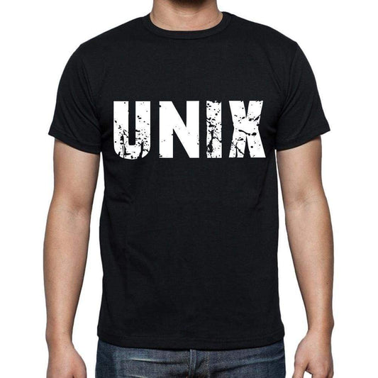 Unix Mens Short Sleeve Round Neck T-Shirt 00016 - Casual