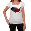 USA 1 Tshirt Women's Short Sleeve Round Neck T-shirt 00111