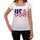Usa 2 Womens Short Sleeve Round Neck T-Shirt 00111