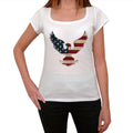 USA Bald eagle 1 Women's Short Sleeve Round Neck T-shirt 00111