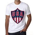 USA Football Men's Short Sleeve Round Neck T-shirt