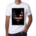 USA Herren-Kurzarm-Rundhals-T-Shirt