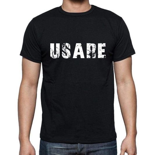 Usare Mens Short Sleeve Round Neck T-Shirt 00017 - Casual
