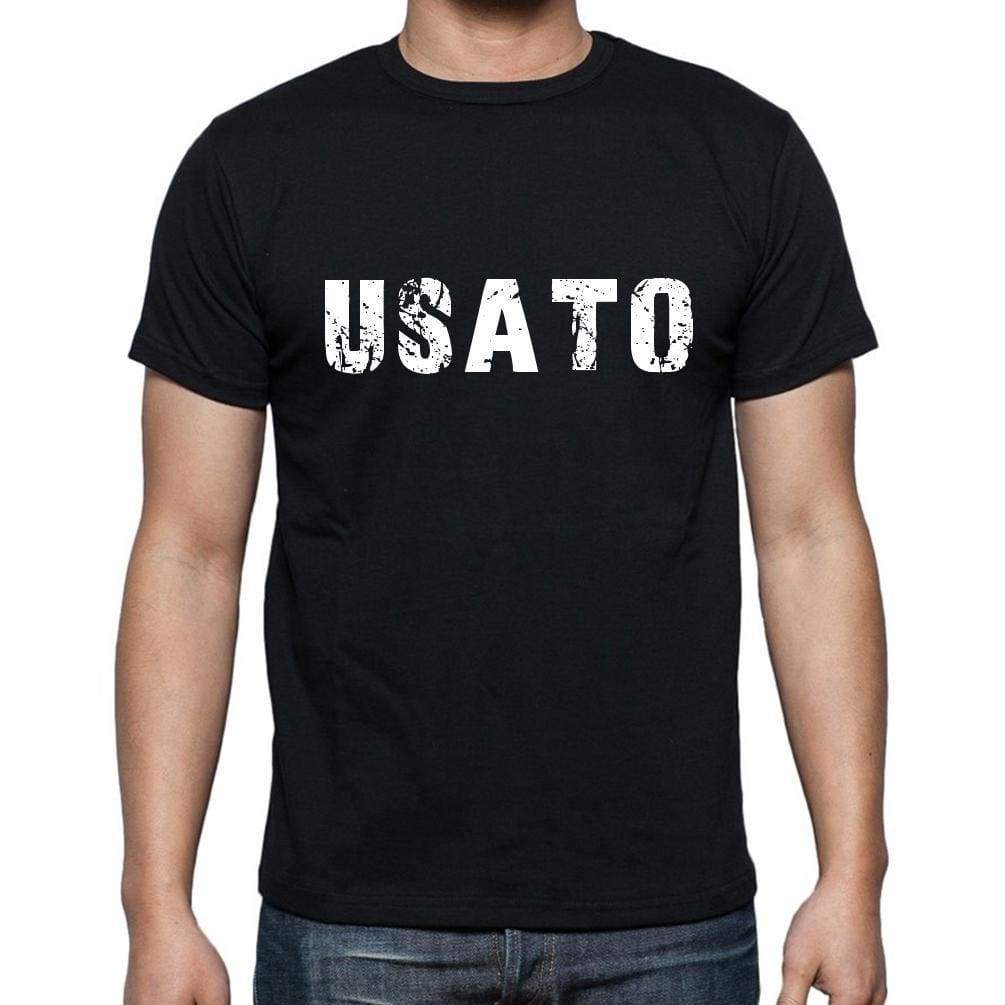 Usato Mens Short Sleeve Round Neck T-Shirt 00017 - Casual