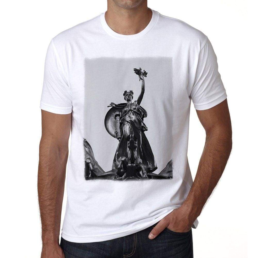 Uss Maine Monument (1913) New York City Mens Short Sleeve Round Neck T-Shirt