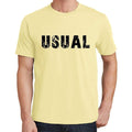 habituelle Homme manches courtes Col rond T-shirt 00043