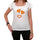 Valentine Orange Hearts Tshirt White Womens T-Shirt 00157