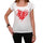 Valentines Day Heart Tshirt White Womens T-Shirt 00157
