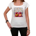 Valentine's Day Lanterns, Tshirt, White Women's T-shirt 00157