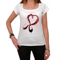 Valentine's Day Vine Heart, Tshirt, White Women's T-shirt 00157