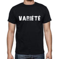 variété, French Dictionary, Men's Short Sleeve Round Neck T-shirt 00009