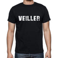 veiller, French Dictionary, Men's Short Sleeve Round Neck T-shirt 00009
