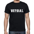 verbal, Französisches Wörterbuch, Herren-Kurzarm-Rundhals-T-Shirt 00009