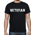 veteran , white letters, Men's Short Sleeve Round Neck T-shirt 00007