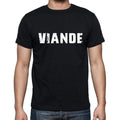 viande, French Dictionary, Men's Short Sleeve Round Neck T-shirt 00009