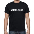 vieillesse, French Dictionary, Men's Short Sleeve Round Neck T-shirt 00009