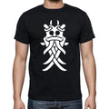 Viking Mask Tribal Tattoo Black, Gift T shirt, Men's tee, Black 00166