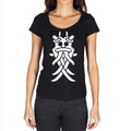 Viking Mask Tribal Tattoo Black, Gift Tshirt, Black Women's T-shirt 00165