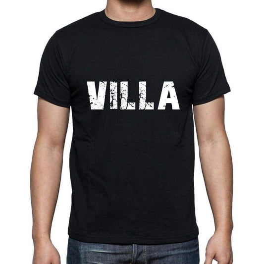 Villa T-Shirt T Shirt Mens Black Gift 00114 - T-Shirt