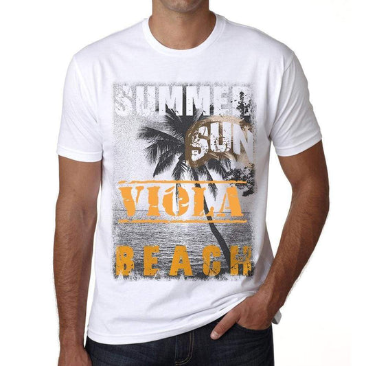 Viola Mens Short Sleeve Round Neck T-Shirt - Casual