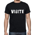 visite, French Dictionary, Men's Short Sleeve Round Neck T-shirt 00009