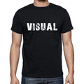 visuelles, kurzärmliges Herren-T-Shirt mit Rundhalsausschnitt