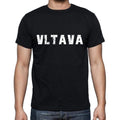 vltava ,Men's Short Sleeve Round Neck T-shirt 00004