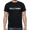 vollst?¤ndig, Men's Short Sleeve Round Neck T-shirt