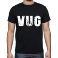 vug men t shirts,Short Sleeve,t shirts men,tee shirts for men,cotton,black , 3 letters